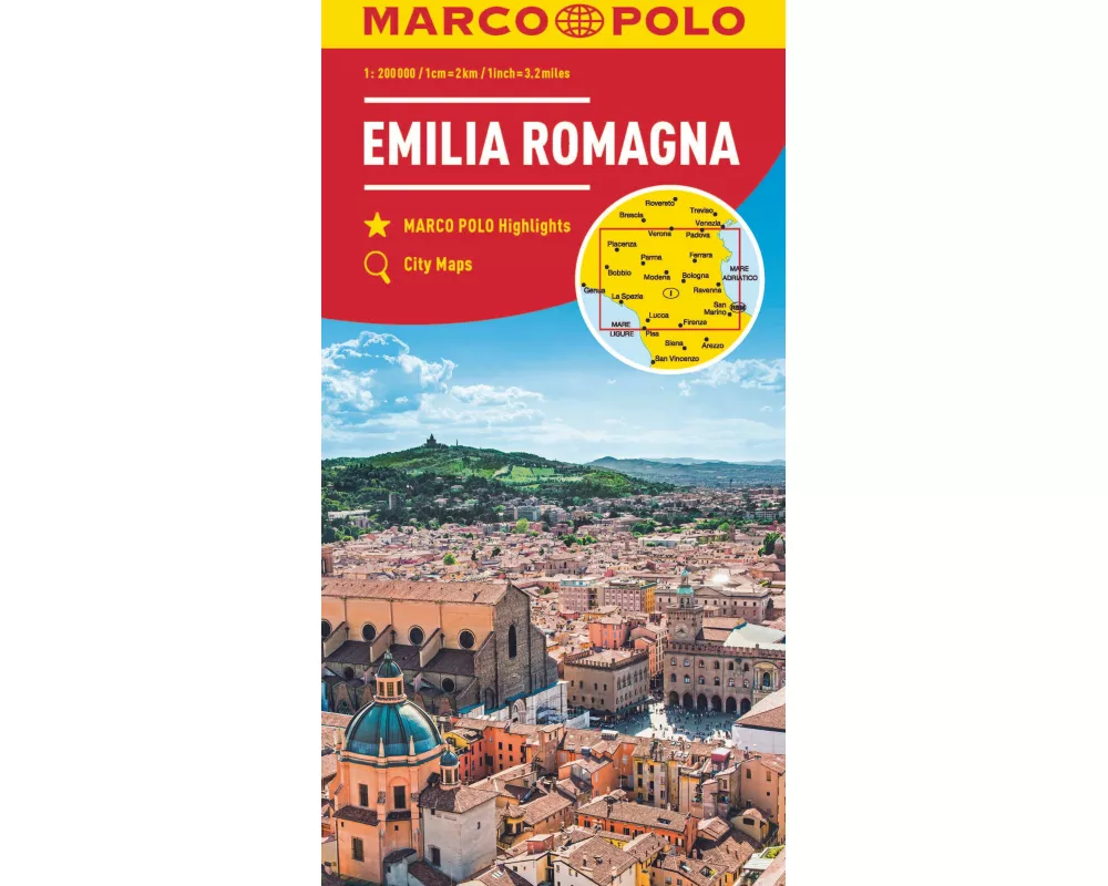 MARCO POLO Regionalkarte Italien 06 Emilia Romagna 1:200.000