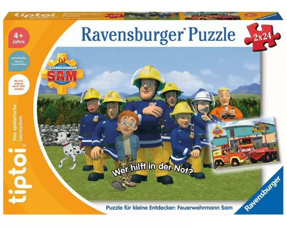 tiptoi Puzzle Feuerwehrmann Sam