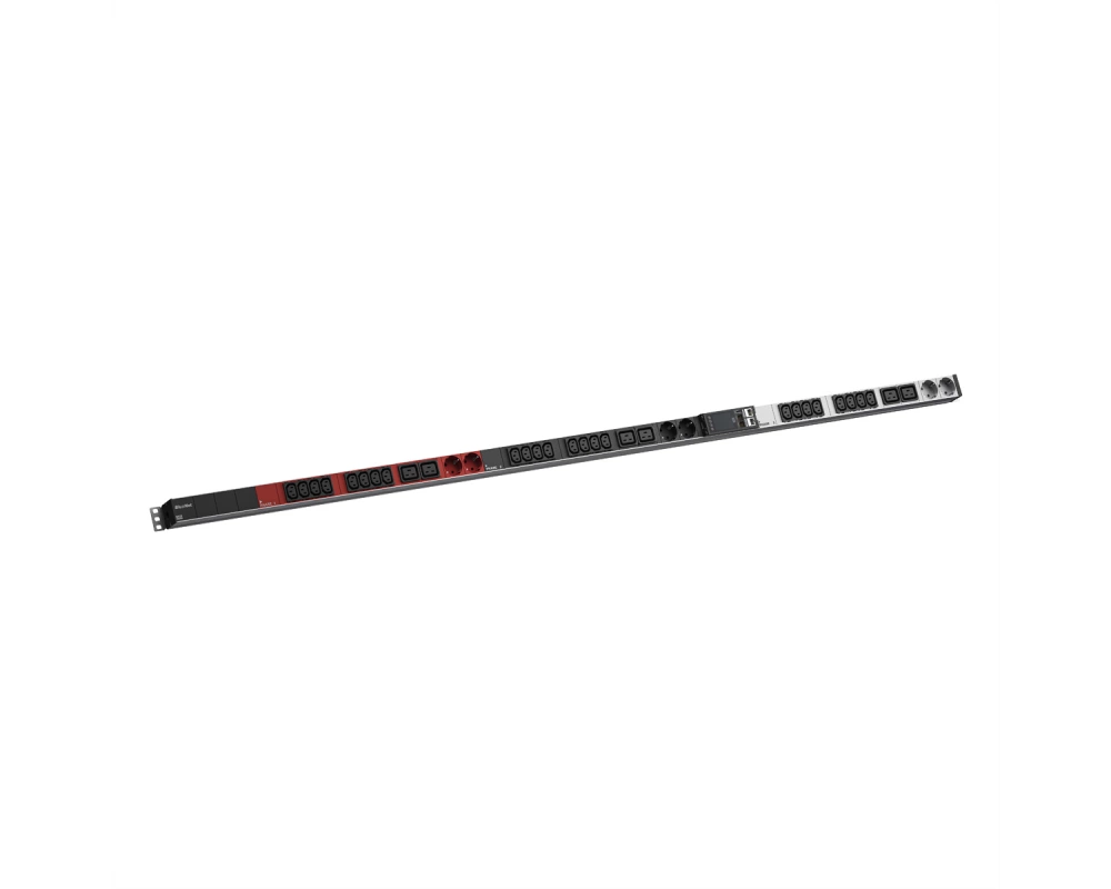 BACHMANN BN ESSENTIAL Metered 24xC13, 6xC19 6xCEE7/3 3,0m CEE 16/5p