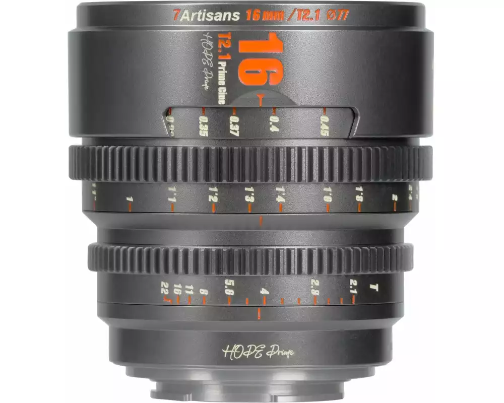 7Artisans Festbrennweite 16mm T/2.1 – Sony E-Mount