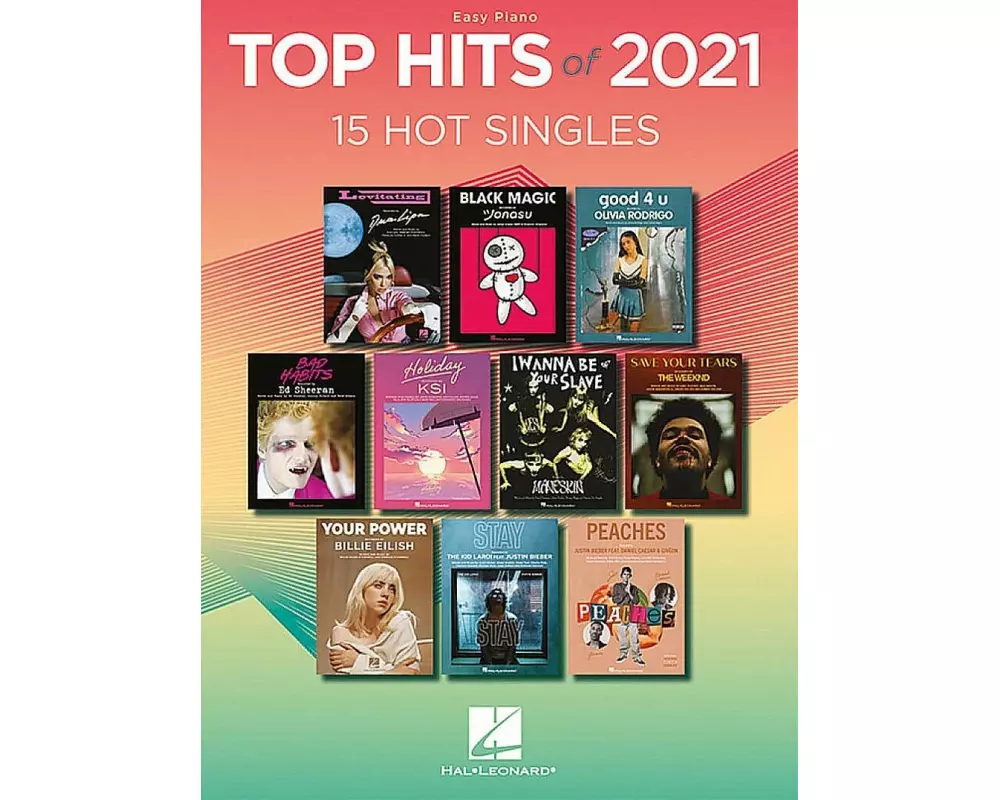 Top Hits Of 2021 Easy Piano