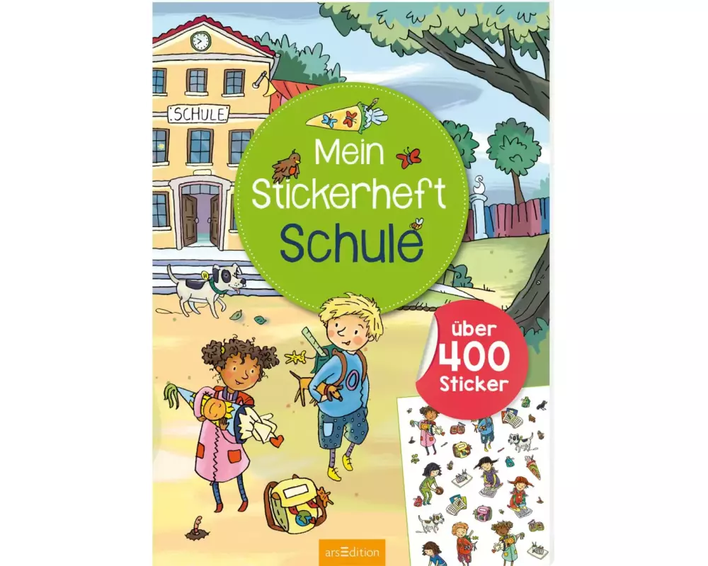 Mein Stickerheft – Schule
