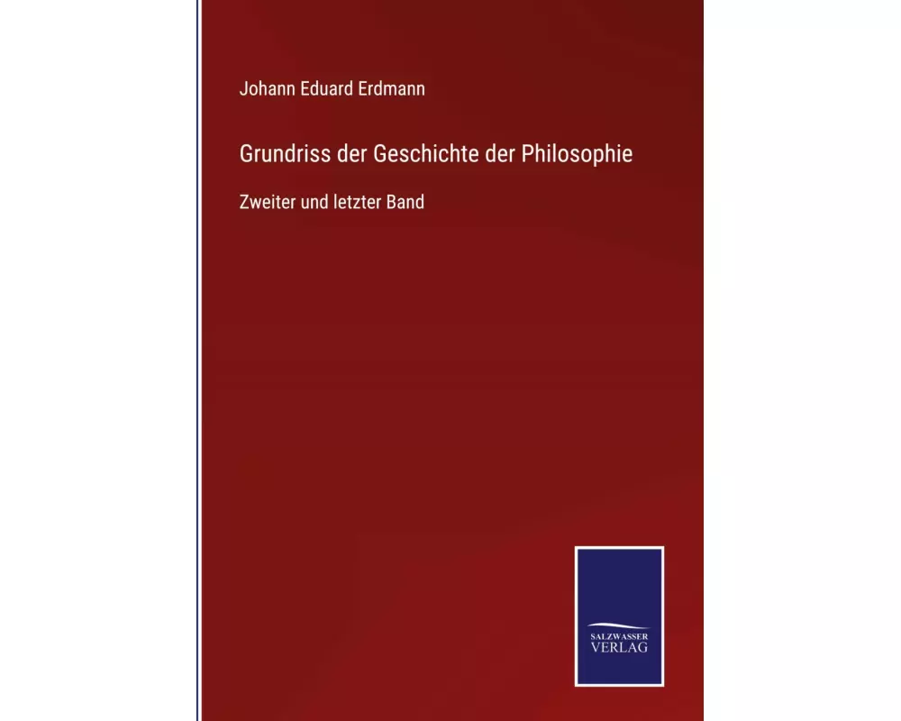 Grundriss der Geschichte der Philosophie