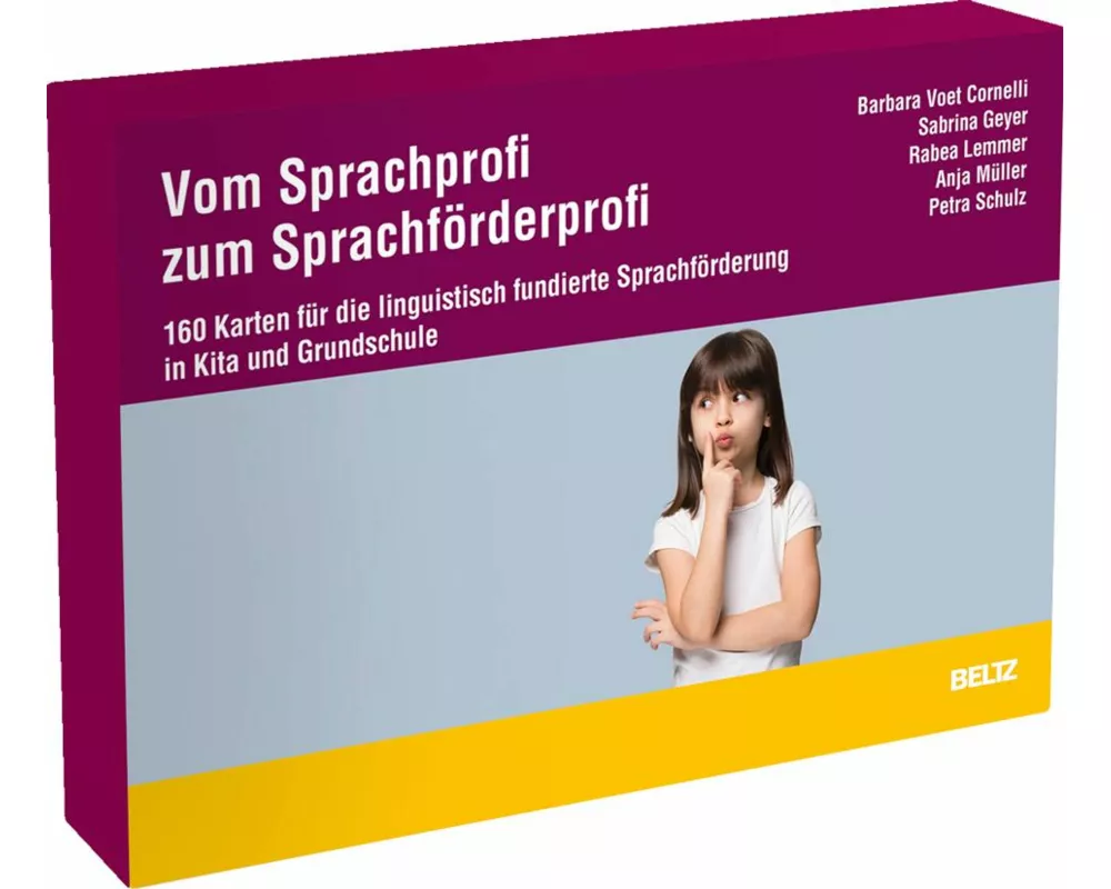 Vom Sprachprofi zum Sprachförderprofi - das Kartenset