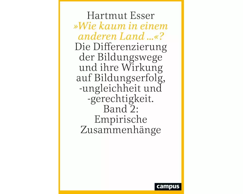 »Wie kaum in einem anderen Land ...«?