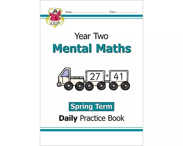 KS1 Mental Maths Year 2 Daily Practice Book: Spring Term