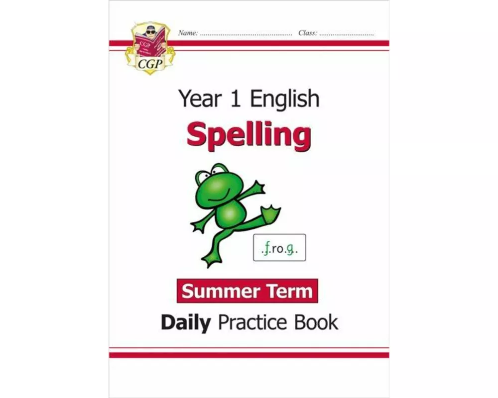 KS1 Spelling Year 1 Daily Practice Book: Summer Term