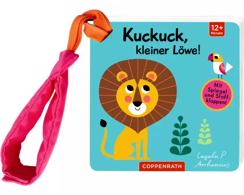 Mein Filz-Fühlbuch für den Buggy: Kuckuck, kleiner Löwe!