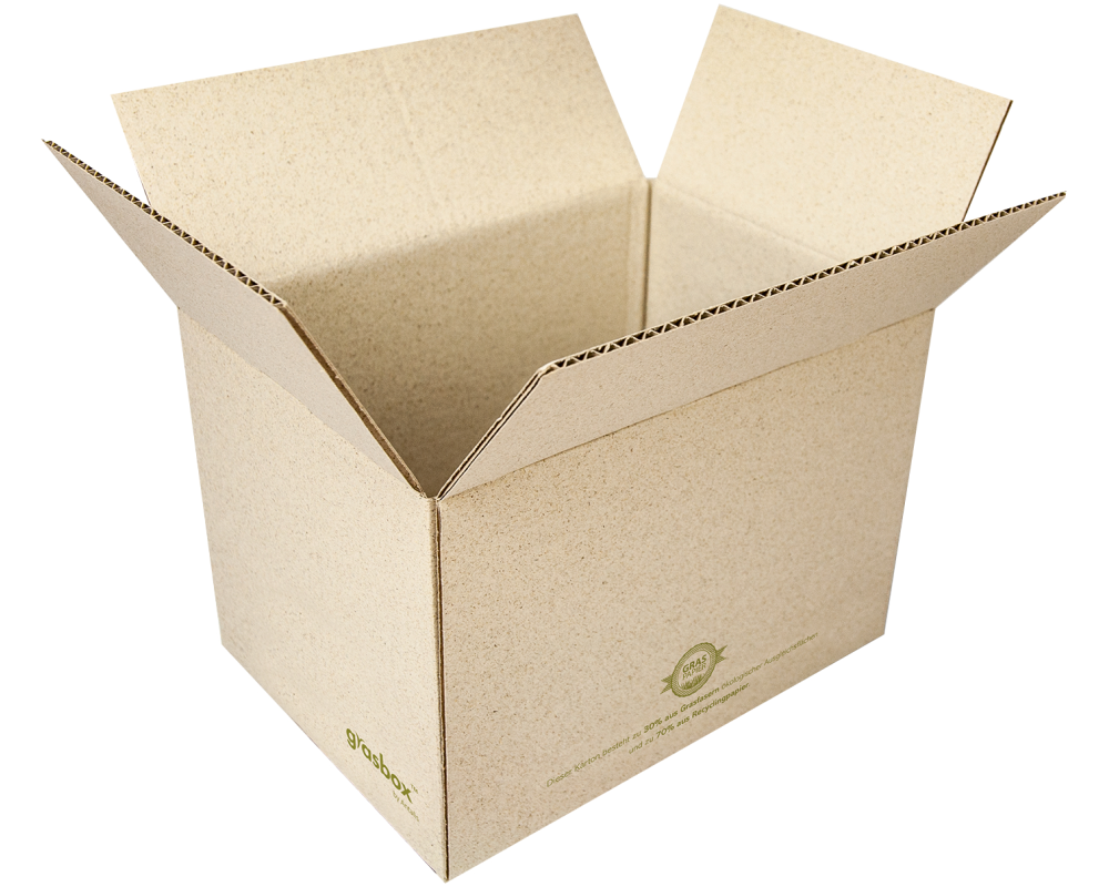 NEUTRAL Faltbox Graspapier 564920 100x220x305mm 25 Stück