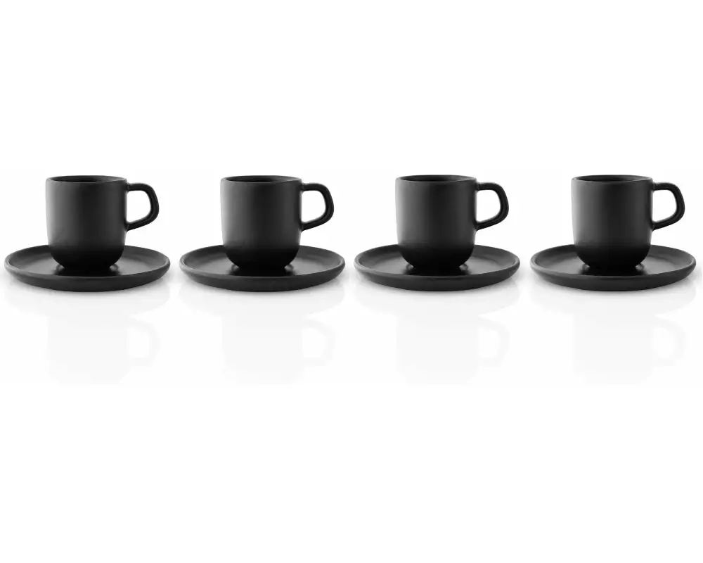 Eva Solo Espressotasse Nordic Kitchen 65 ml, 4 Stück, Schwarz