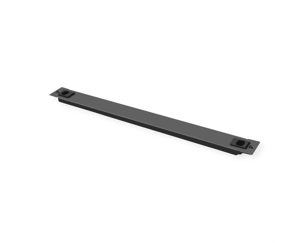 ROLINE 19-Zoll-Blindplatte Snap-in, 1 HE, schwarz
