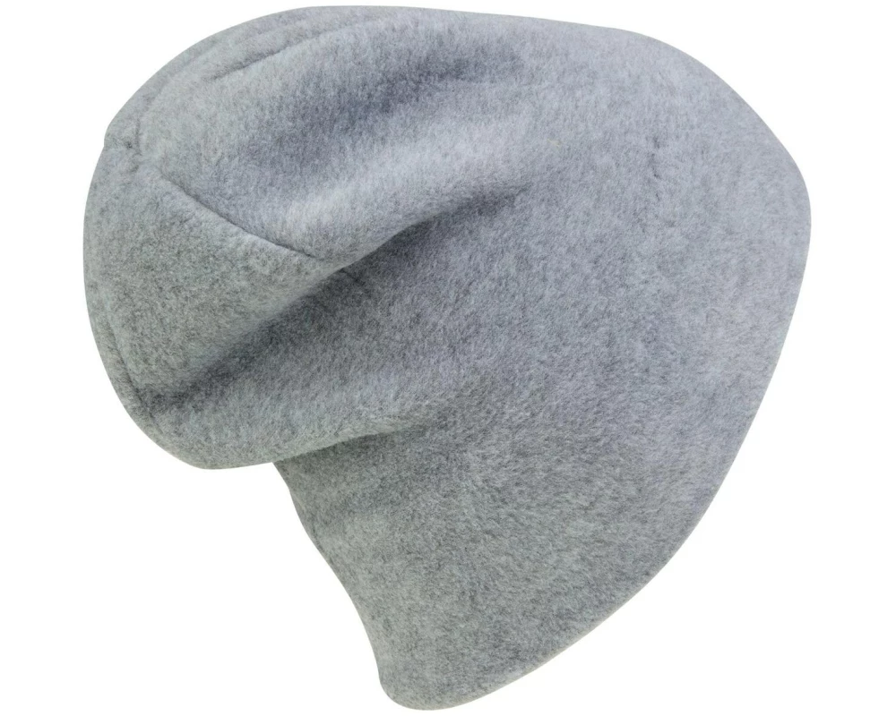 Sterntaler Beanie Microfleece Melange Silber
