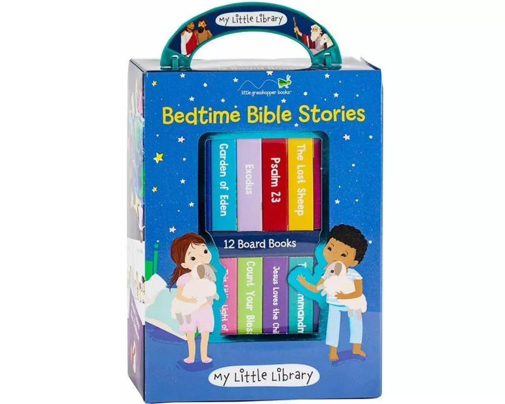 My Little Library: Bedtime Bible Stories (12 Board Books)