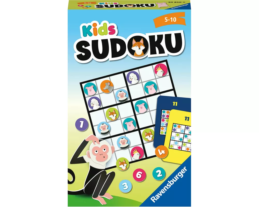 Kids Sudoku - Reisespiel ab 5 Jahre