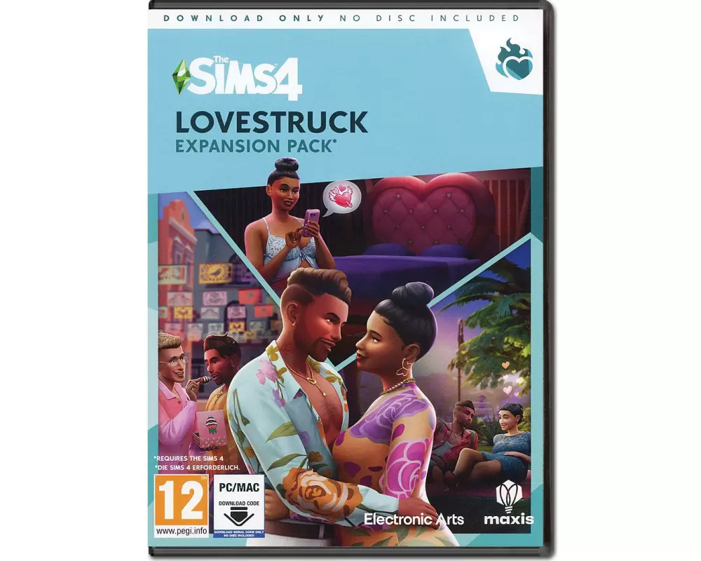 Electronic Arts Die Sims 4: Verliebt (EP16) (Code in a Box)