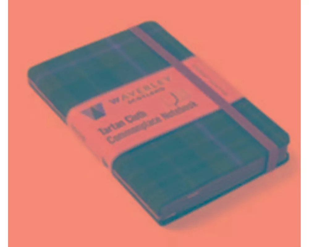Waverley (M): Stewart Hunting Tartan Cloth Commonplace Notebook