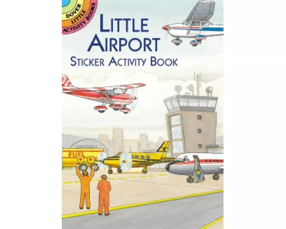 Little Airport Sticker Activity Book