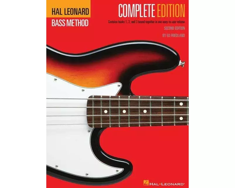 Hal Leonard Electric Bass Method - Complete Edition: Contains Books 1, 2, and 3 Bound Together in One Easy-To-Use Volume - Bass Guitar Book for Beginn