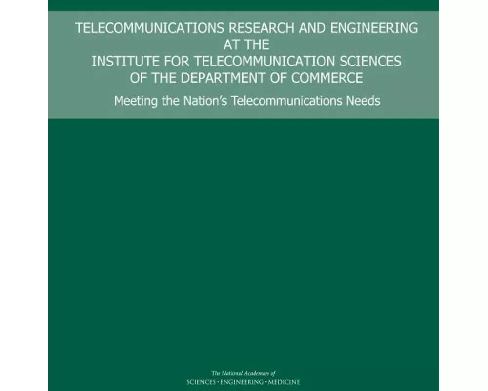 Telecommunications Research and Engineering at the Institute for Telecommunication Sciences of the Department of Commerce