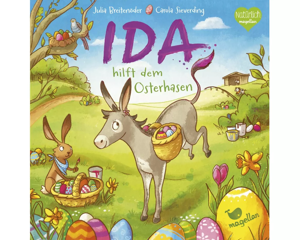 Ida hilft dem Osterhasen