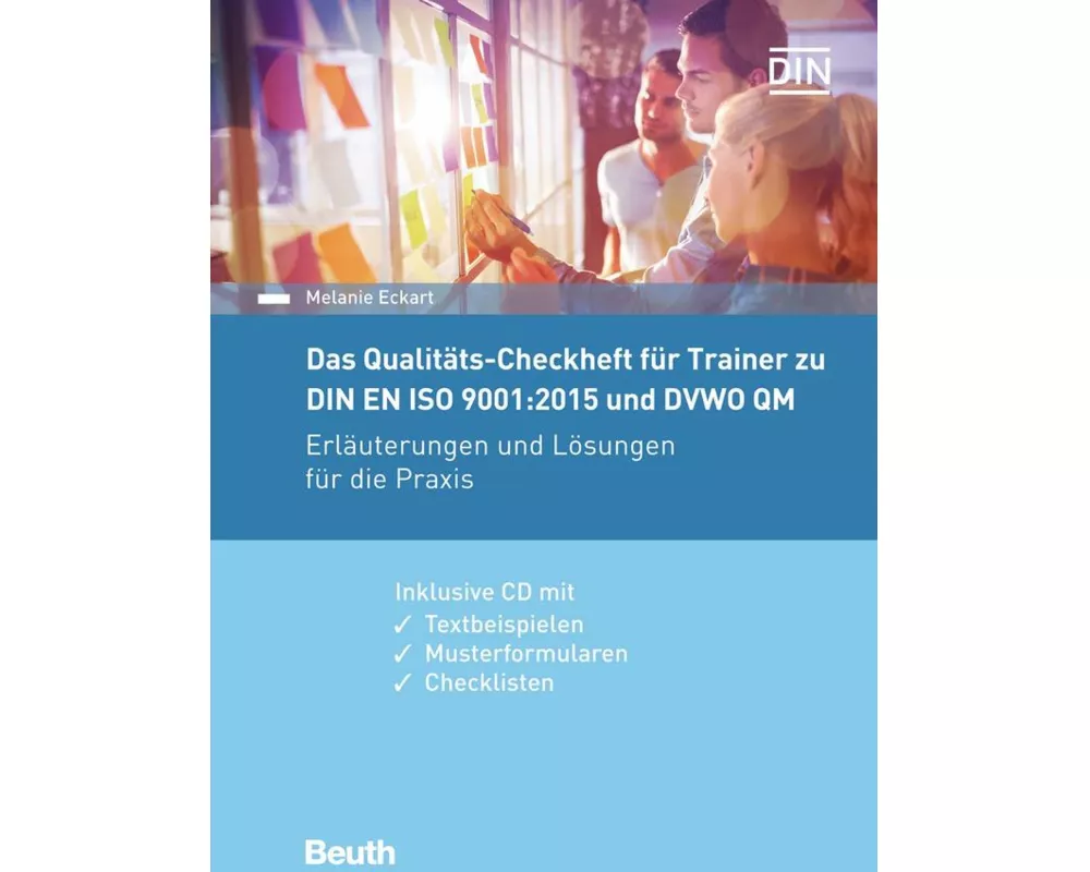 Das Qualitäts-Checkheft für Trainer zu DIN EN ISO 9001:2015 und DVWO QM