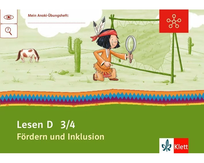 Mein Anoki-Übungsheft. Lesen D. Fördern und Inklusion. Arbeitsheft 4. Schuljahr