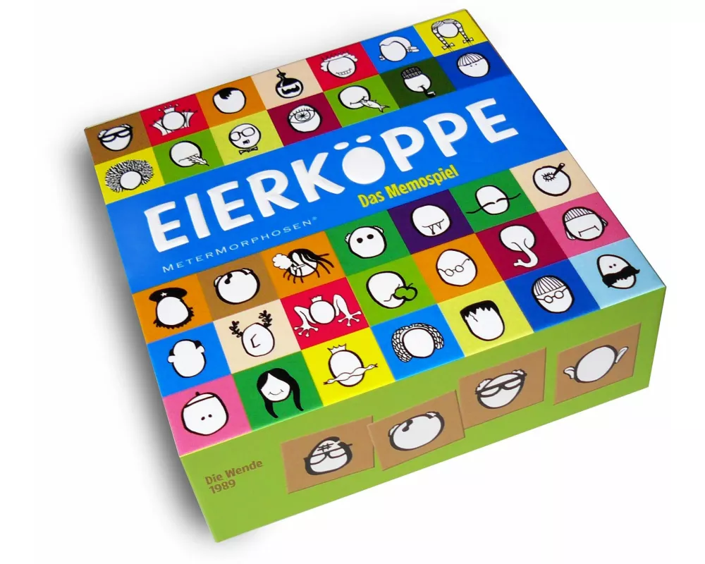 Eierköppe. 64 ausgekochte Typen als Memospiel