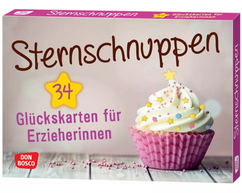 Sternschnuppen. 34 Glückskarten für Erzieherinnen