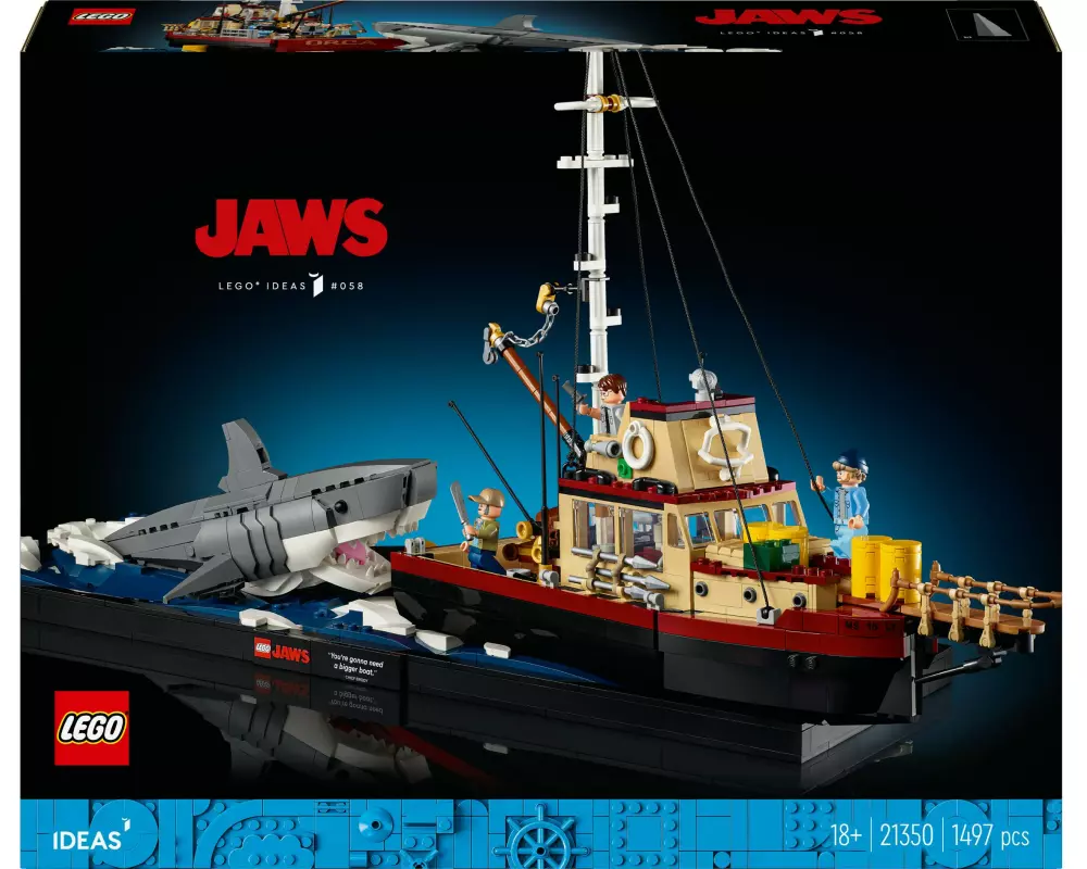 LEGO® Ideas Der weisse Hai 21350