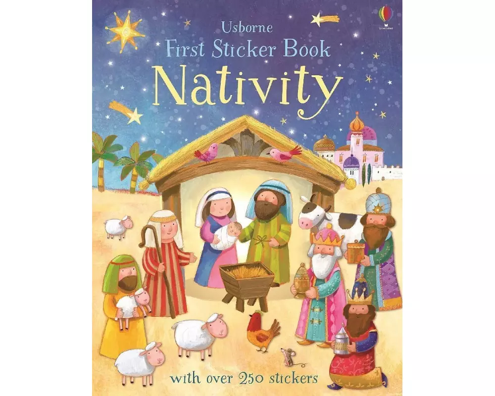 First Sticker Book Nativity