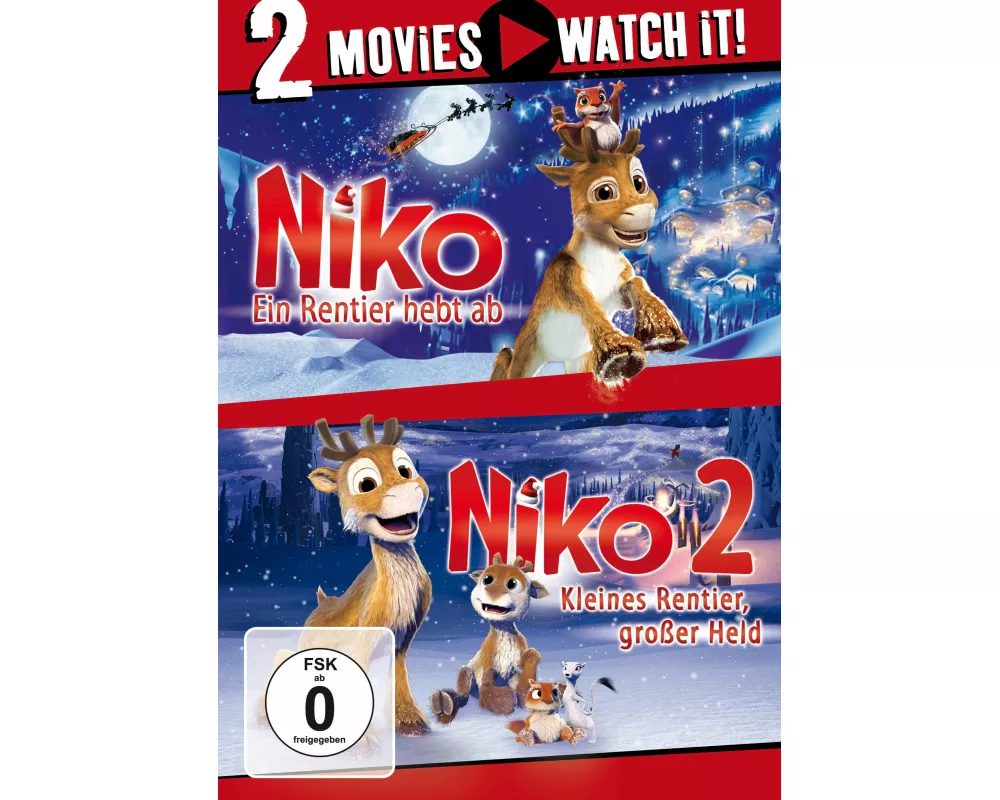 Niko - Ein Rentier hebt ab & Niko 2 - Kleines Rentier, großer Held