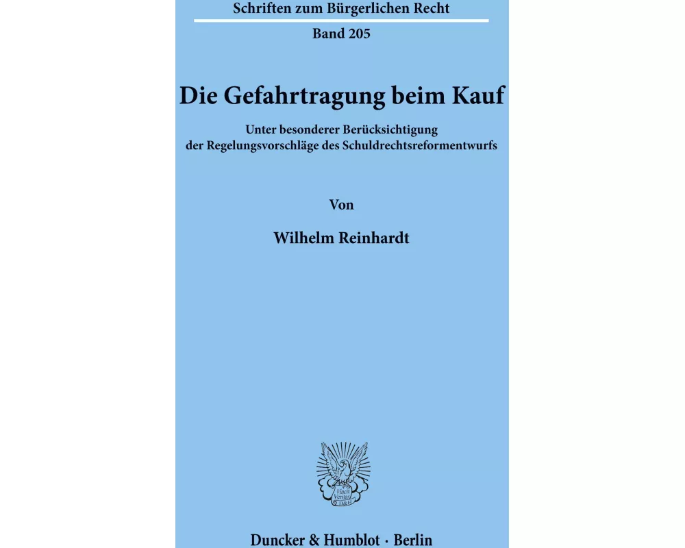 Die Gefahrtragung beim Kauf