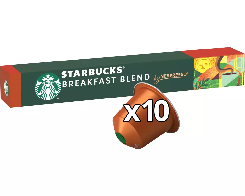 Starbucks Kaffeekapseln Breakfast Blend 10 Stück