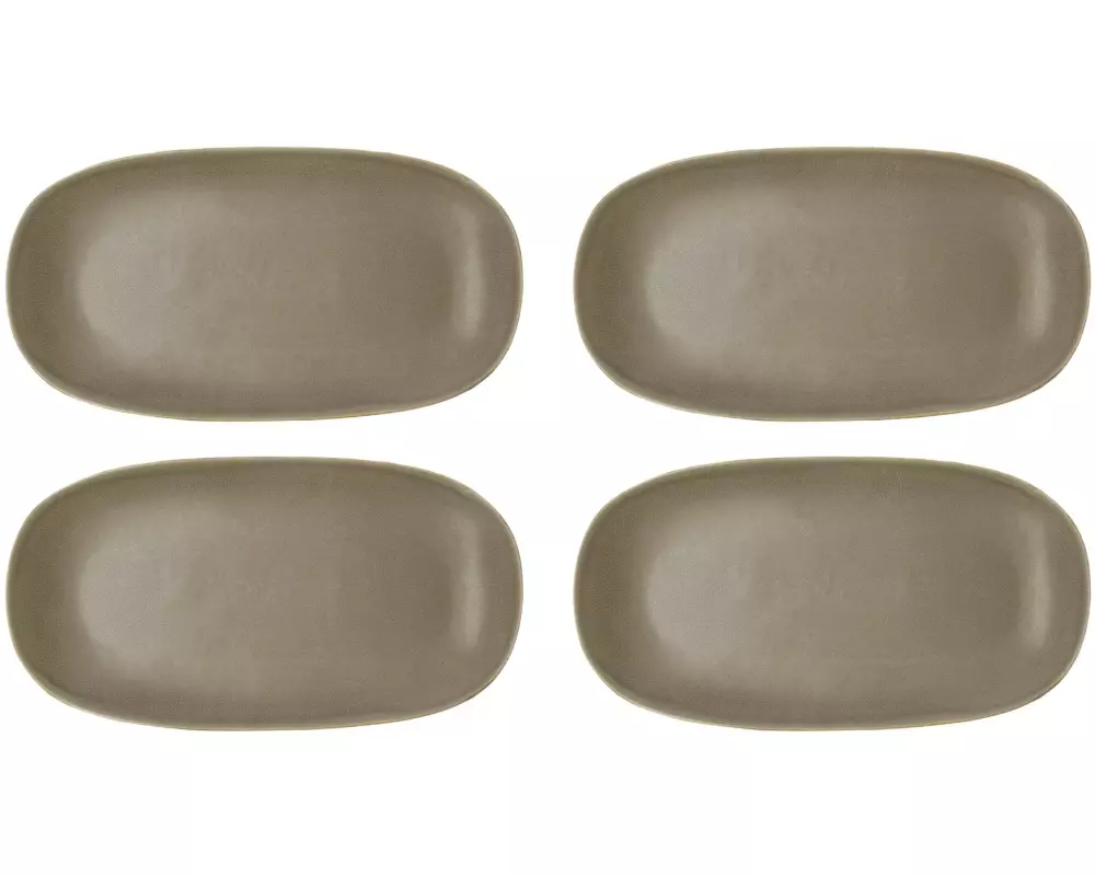 Villa Collection Servierplatte Shoku Braun