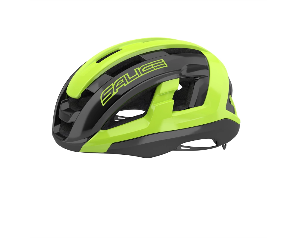Salice Occhiali Velohelm Gavia, L-XL 58-61, Black-Lime