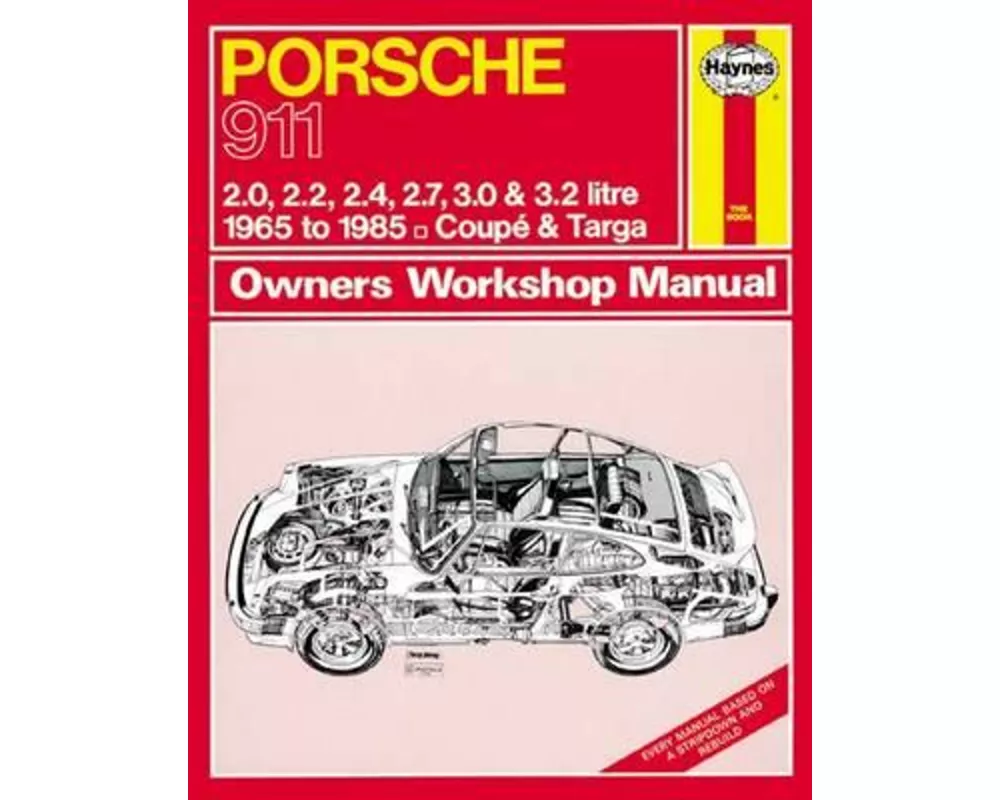 Porsche 911 (65 - 85) Haynes Repair Manual