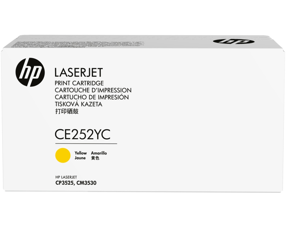 HP Toner-Modul Contract yellow CE252YC Color LaserJet CP3525 7900 S.