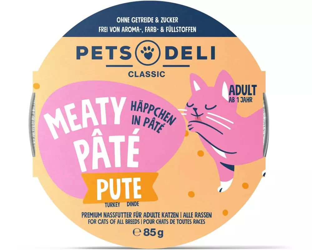 Pets Deli Meaty Pâté Pute 85 g