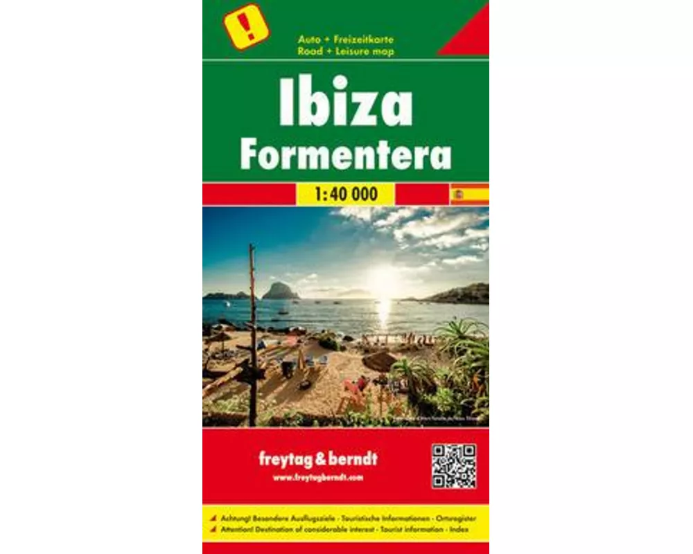 Ibiza - Formentera, Autokarte 1:40.000