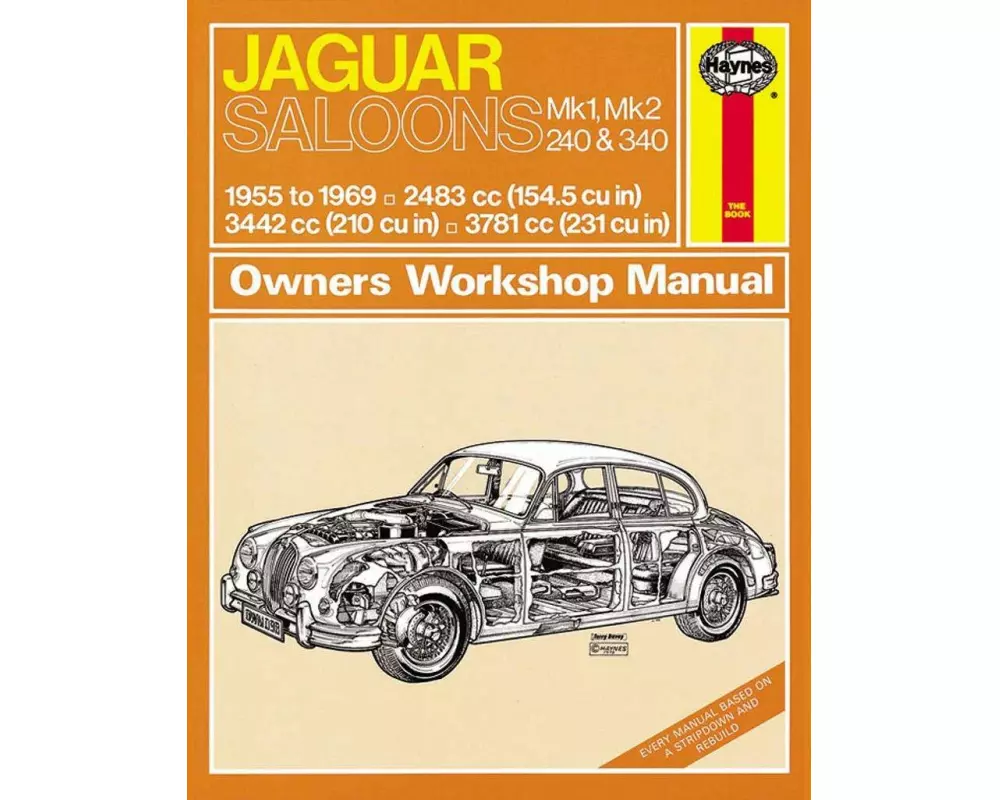 Jaguar MkI & II, 240 & 340 (55 - 69) Haynes Repair Manual