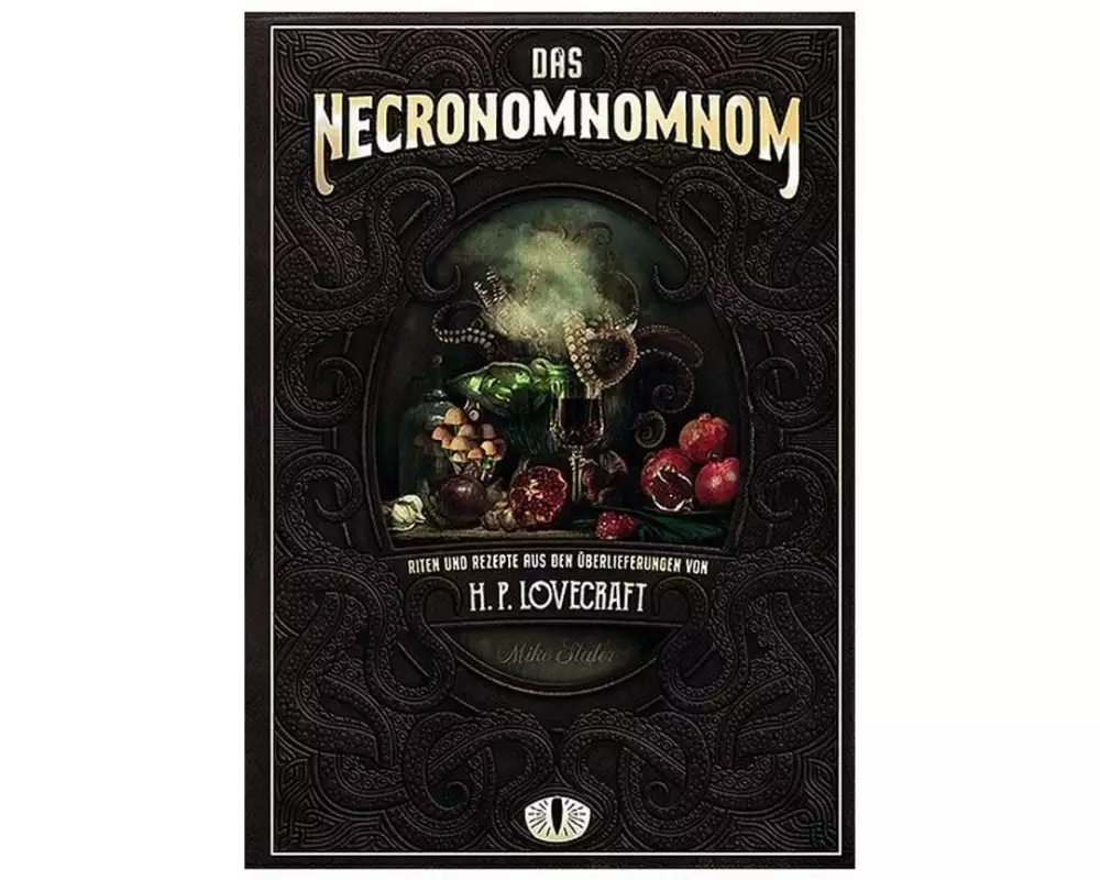 Zauberfeder Das Necronomnomnom-Kochbuch Schwarz
