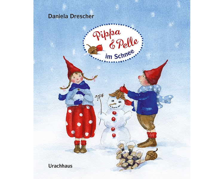Pippa und Pelle im Schnee