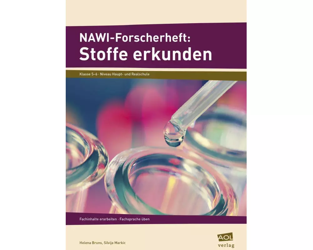 NAWI-Forscherheft: Stoffe erkunden