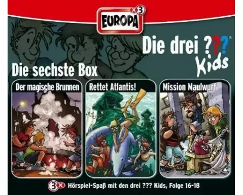 Die drei ??? Kids 3er Box 06. Folge 16-18