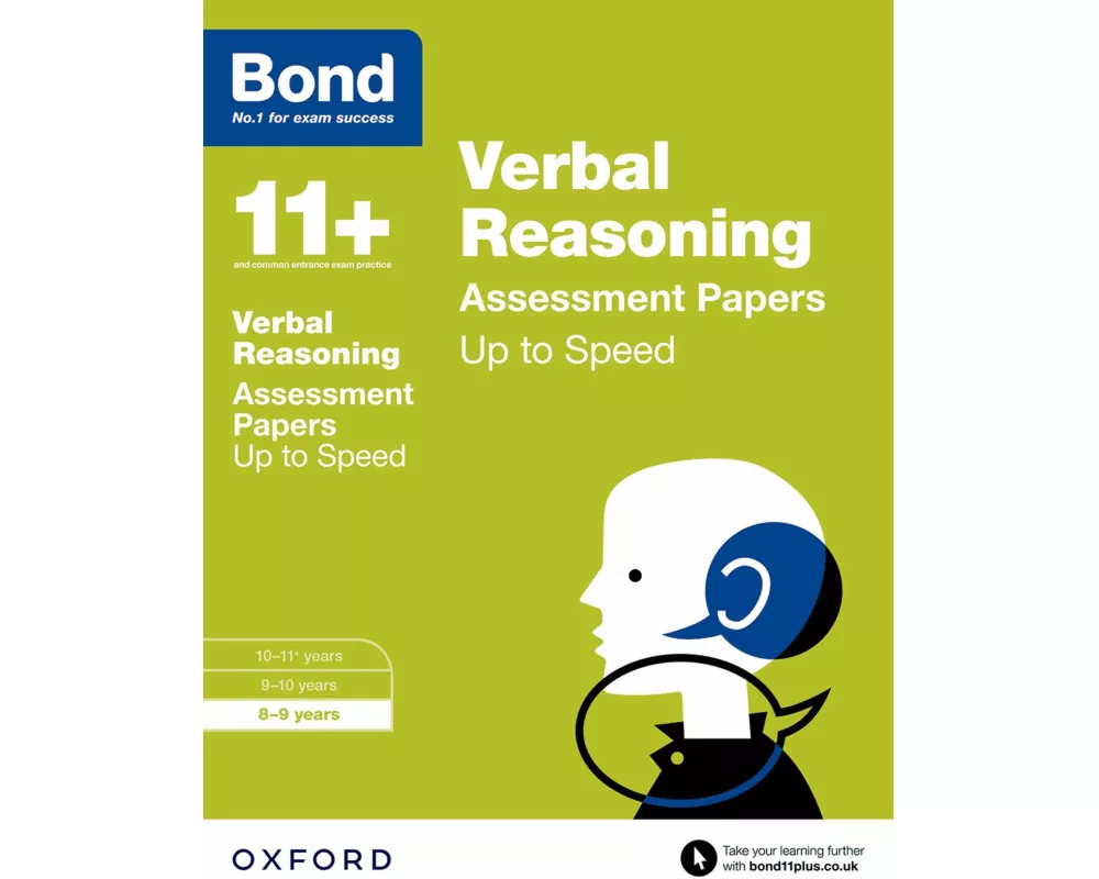 Bond 11+: Verbal Reasoning: Up to Speed Papers (for GL Assessment & other 11 plus exams)