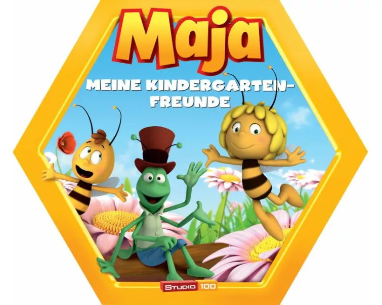 Biene Maja Kindergartenfreundebuch in Wabenform