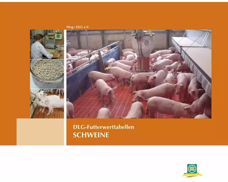 DLG-Futterwerttabellen SCHWEINE