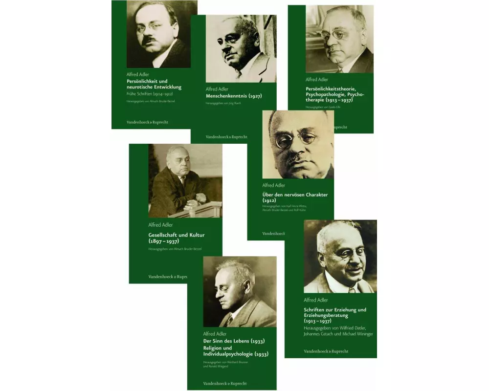 Alfred Adler Studienausgabe, Bände 1-7