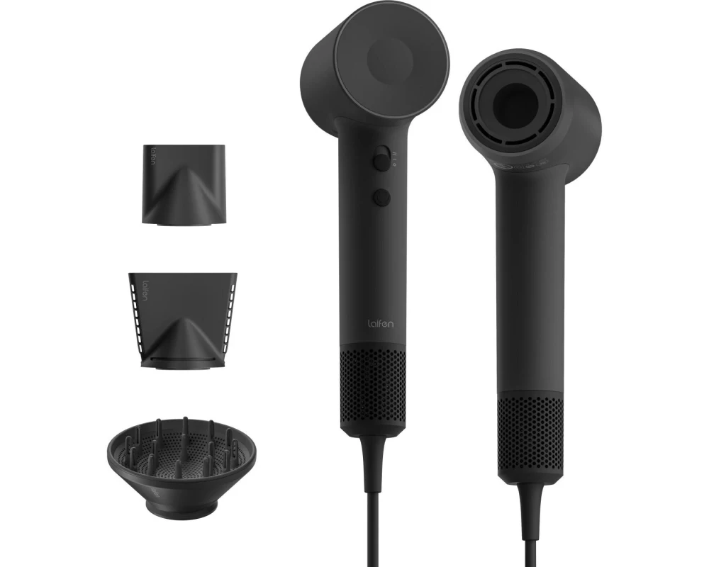 Laifen Haartrockner SE 2 BLA 3 Aufsätze und Magnetanschluss