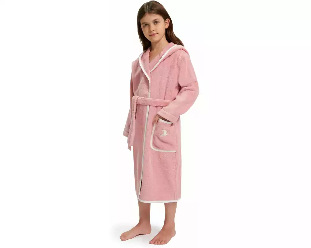 Möve Kinderbademantel Soft Hug Grösse 92, Rosa